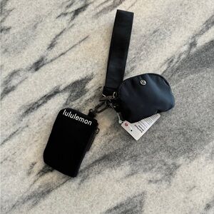 Lululemon dual pouch wristlet